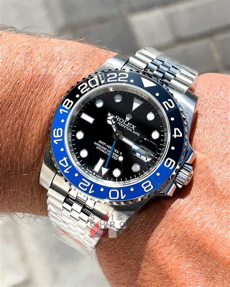 2021 batman rolex|rolex gmt master 2 batman.